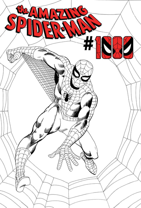 The Amazing Spider-Man, Vol. 7 1000 Squarebound Steve Ditko Incentive B&W Variant (1:50) Marvel Comics 2026