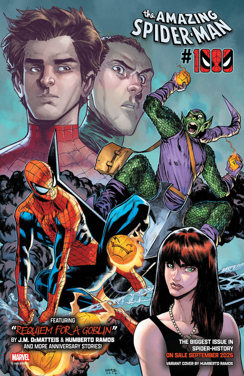 AMAZING SPIDER-MAN #1000 HUMBERTO RAMOS VARIANT Marvel Joe Kelly Pepe Larraz Humberto Ramos