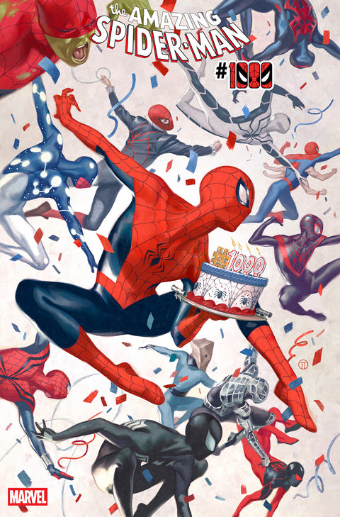 The Amazing Spider-Man, Vol. 7 1000 Squarebound Julian Totino Tedesco Variant Marvel Comics 2026