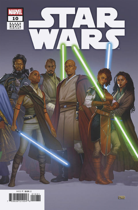 Star Wars, Vol. 4 (Marvel) 10 Comic Taurin Clarke Black History Month Connecting Variant Marvel Comics 2026