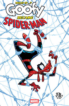 What If...? Goofy Became Spider-Man 1 Comic Skottie Young Variant Marvel Comics 2025