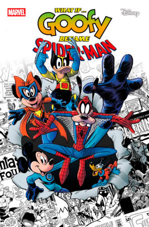 What If...? Goofy Became Spider-Man 1 Comic Andrea Feccero Variant Marvel Comics 2025