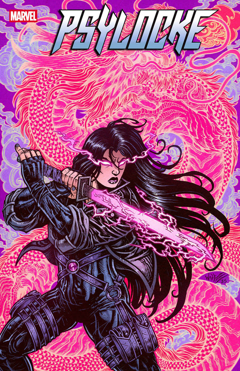 PSYLOCKE #9 MARIA WOLF VARIANT 1:25 Marvel Alyssa Wong Vincenzo Carratu Maria Wolf