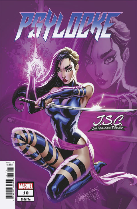 Psylocke, Vol. 2 10 Comic J. Scott Campbell Just Spectacular Collection Variant Marvel Comics 2025