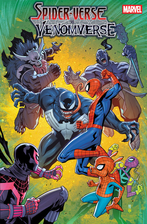 SPIDER-VERSE VS. VENOMVERSE #1 PACO MEDINA VARIANT 1:25 Marvel Kyle Higgins Luciano Vecchio Paco Medina