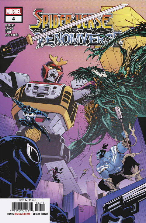 Spider-Verse vs. Venomverse 4 Comic Luciano Vecchio Marvel Comics 2025