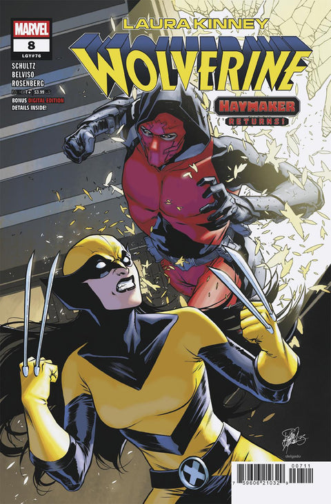 LAURA KINNEY: WOLVERINE #8 Marvel Erica Schultz Giada Belviso Elena Casagrande