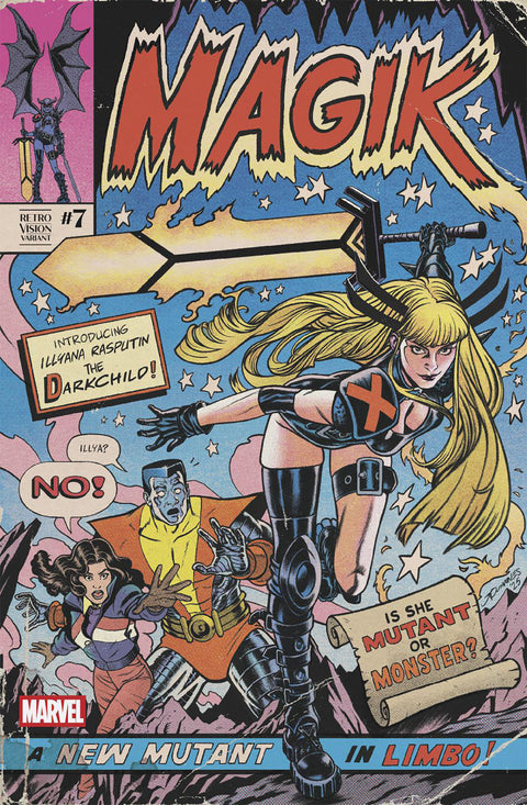 MAGIK #7 JOE QUINONES RETROVISION VARIANT Marvel Ashley Allen German Peralta Joe Quinones