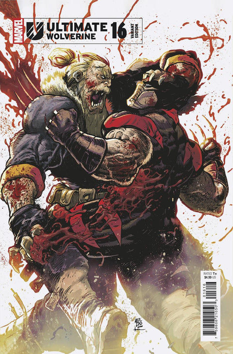 Ultimate Wolverine 16 Comic Incentive Variant (1:25) Marvel Comics 2026