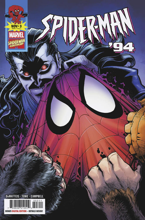 Spider-Man '94 3 Comic Nick Bradshaw Marvel Comics 2025