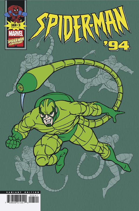 Spider-Man '94 5 Comic Marvel Animation Variant Marvel Comics 2026