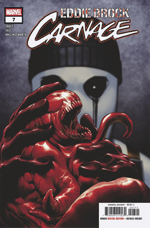 Eddie Brock: Carnage 7 Comic Jesús Saíz Marvel Comics 2025