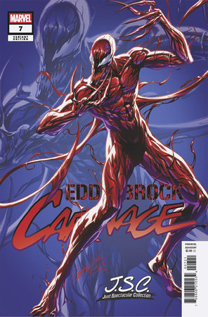 Eddie Brock: Carnage 7 Comic J. Scott Campbell Variant Marvel Comics 2025