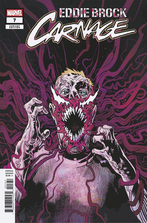 Eddie Brock: Carnage 7 Comic Michael Walsh Variant Marvel Comics 2025