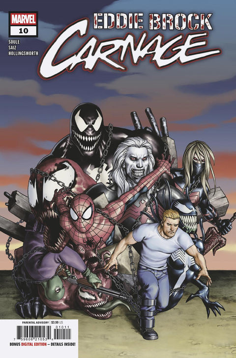Eddie Brock: Carnage 10 Comic Jesus Saiz Marvel Comics 2025