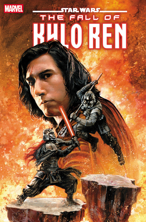 STAR WARS: THE FALL OF KYLO REN #4 DAVE DORMAN 1:25 VARIANT 1:25 Marvel Charles Soule Will Sliney Dave Dorman