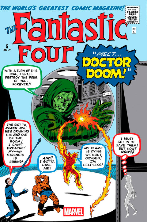 FANTASTIC FOUR #5 FACSIMILE EDITION Marvel Stan Lee Jack Kirby Jack Kirby