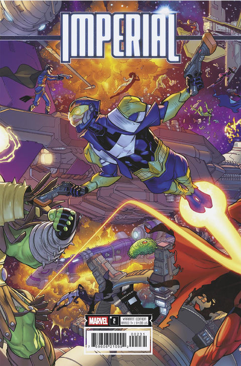 Imperial, Vol. 1 2 Comic Javier Garrón Connecting Variant Marvel Comics 2025