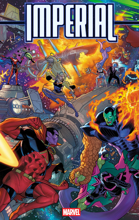 Imperial, Vol. 1 3 Comic Javier Garrón Connecting Variant Marvel Comics 2025