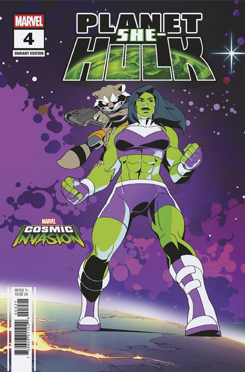 Planet She-Hulk 4 Comic Marvel Cosmic Invasion Variant Marvel Comics 2026