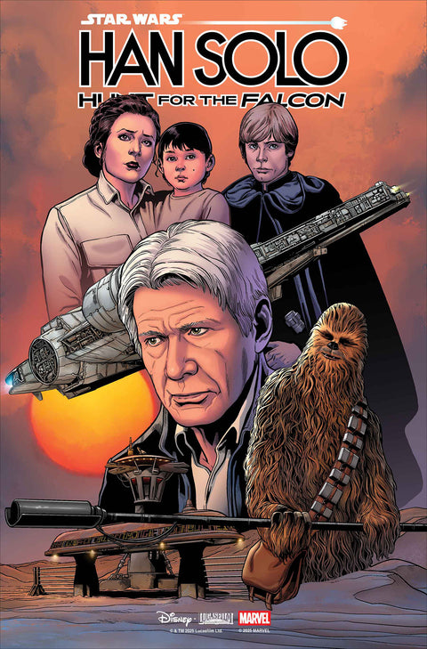 Star Wars: Han Solo - Hunt for the Falcon 5 Comic Ramón Rosanas Marvel Comics 2026