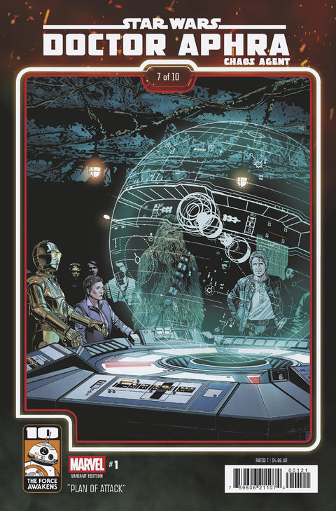 STAR WARS: DOCTOR APHRA - CHAOS AGENT #1 CHRIS SPROUSE THE FORCE AWAKENS 10TH ANNIVERSARY VARIANT Marvel Cherish Chen Gabriel Guzman Chris Sprouse