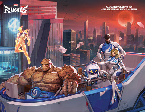 FANTASTIC FOUR #1 NETEASE GAMES MARVEL RIVALS 2-PART CONNECTING VARIANT Marvel Ryan North Humberto Ramos NetEase Games