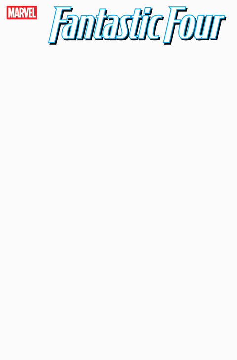 FANTASTIC FOUR #1 BLANK COVER VARIANT Marvel Ryan North Humberto Ramos