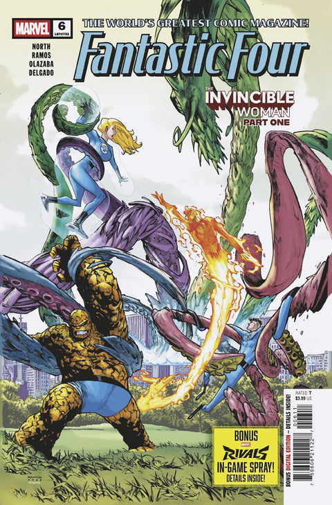 Fantastic Four, Vol. 8 6 Comic Humberto Ramos Marvel Comics 2025