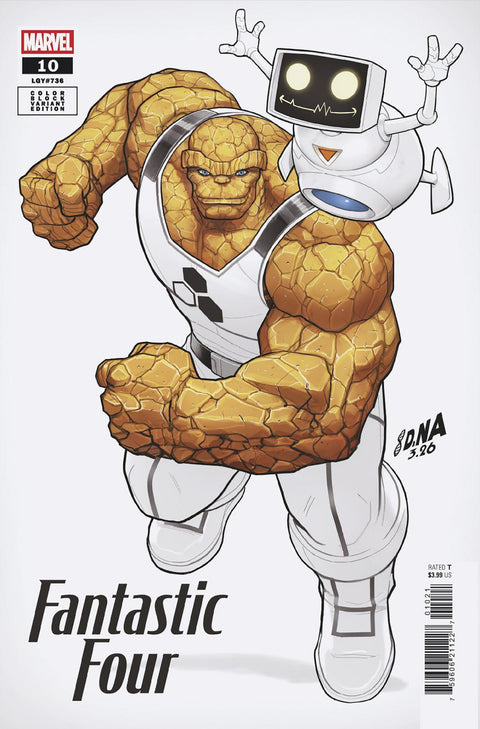 Fantastic Four, Vol. 8 10 Comic David Nakayama Color Block Variant Marvel Comics 2026