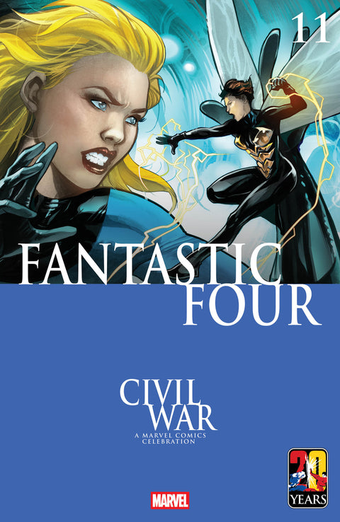 FANTASTIC FOUR #11 EMA LUPACCHINO CIVIL WAR CELEBRATION VARIANT Marvel Ryan North Patrick Boutin Ema Lupacchino