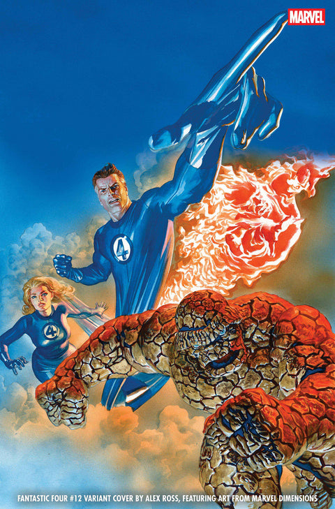 FANTASTIC FOUR #12 ALEX ROSS MARVEL DIMENSIONS VARIANT Marvel Ryan North Patrick Boutin Alex Ross