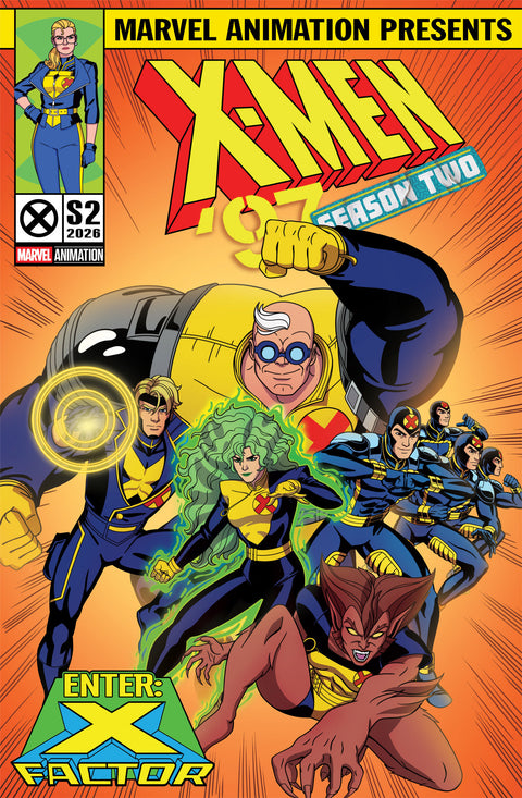 X-MEN '97: SEASON TWO #5 ANIMATION VARIANT Marvel Steve Foxe Salva Espin Marvel Animation