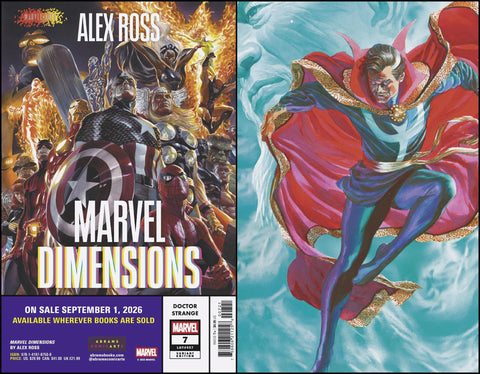 Doctor Strange, Vol. 7 7 Comic Alex Ross Marvel Dimensions Variant Marvel Comics 2026
