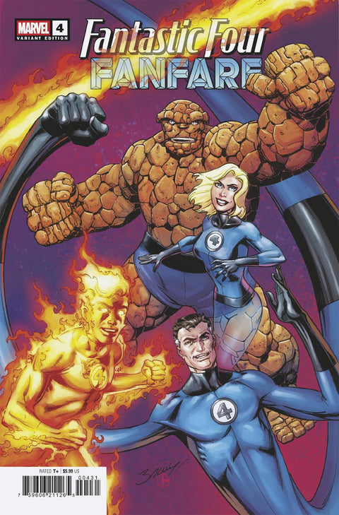 Fantastic Four: Fanfare 4 Comic Mark Bagley Variant Marvel Comics 2025