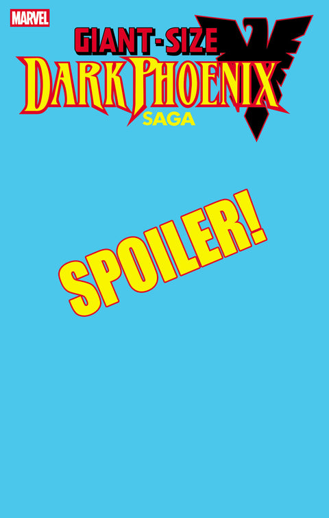 GIANT-SIZE DARK PHOENIX SAGA #1 STEPHANIE HANS SPOILER VARIANT Marvel Jackson Lanzing Rod Reis Stephanie Hans