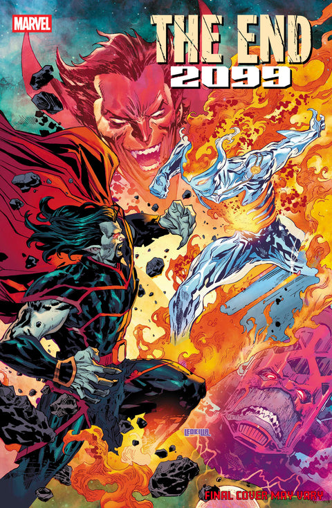 The End 2099 5 Comic Ken Lashley Battle Variant Marvel Comics 2026