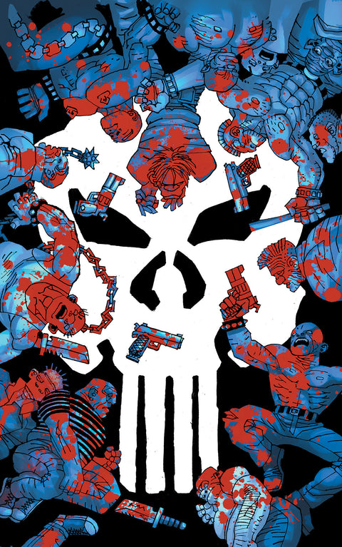 Punisher: Red Band 1 Comic 1:100 Frank Miller Incentive Virgin Marvel Comics 2025