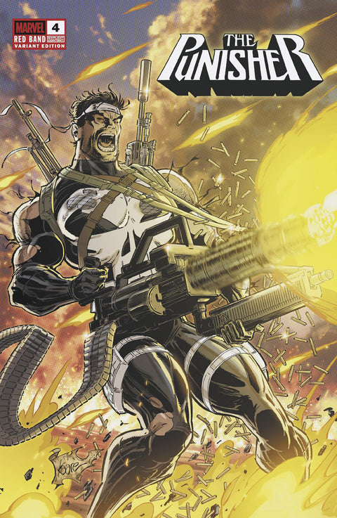 The Punisher: Red Band 4 Comic Kaare Andrews Variant Marvel Comics 2025