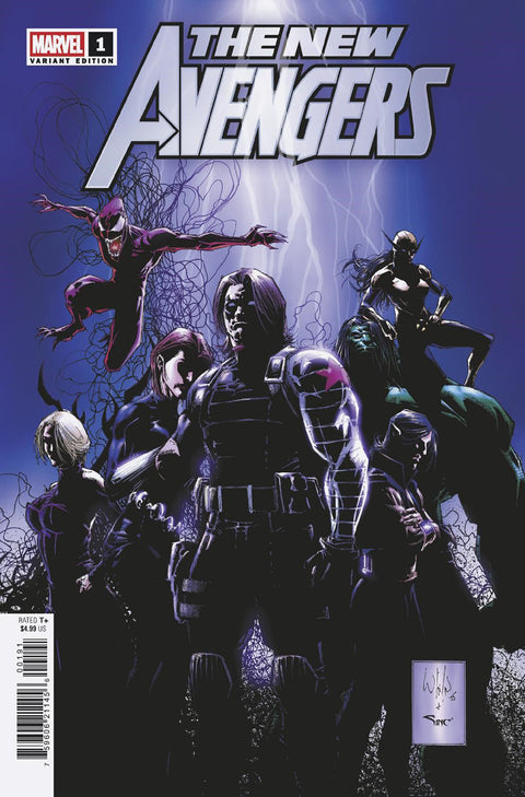 NEW AVENGERS #1 WHILCE PORTACIO SPOILER HOMAGE VARIANT Marvel Sam Humphries Ton Lima Whilce Portacio