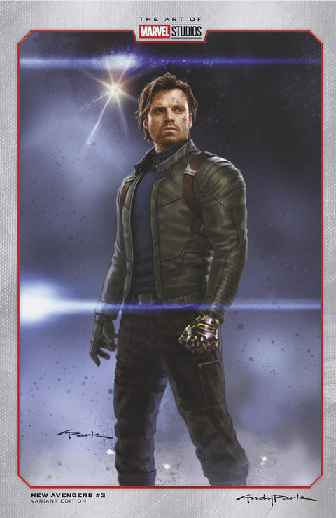 The New Avengers, Vol. 5 3 Comic Andy Park Marvel Studios Variant Marvel Comics 2025