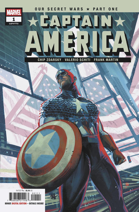 Captain America, Vol. 12 #1 (Cvr A) (2025) Ben Harvey
