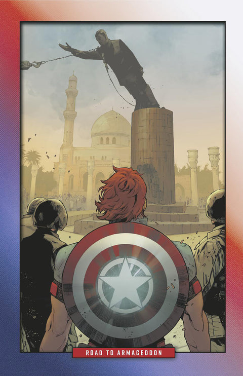 CAPTAIN AMERICA #1 VALERIO SCHITI RATIO VIRGIN 3RD PRINTING VARIANT 1:25 Marvel Chip Zdarsky Valerio Schiti Valerio Schiti