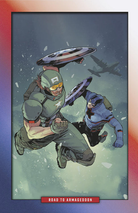 CAPTAIN AMERICA #2 VALERIO SCHITI RATIO VIRGIN 3RD PRINTING VARIANT 1:25 Marvel Chip Zdarsky Valerio Schiti Valerio Schiti