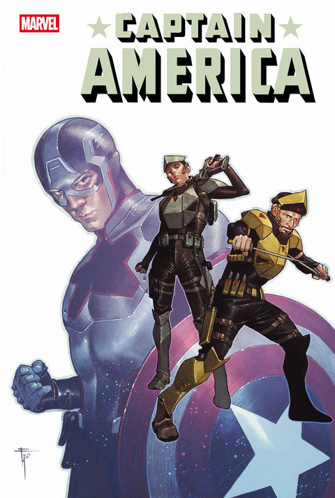 Captain America, Vol. 12 3 Comic Francesco Mobili Variant Marvel Comics 2025