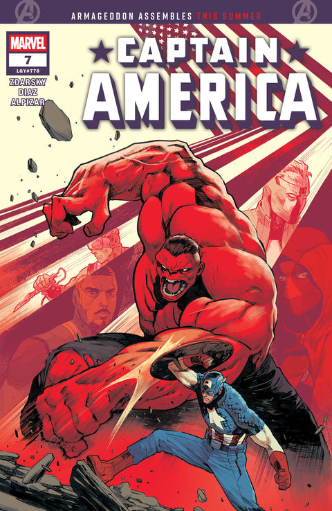 CAPTAIN AMERICA #7 Marvel Chip Zdarsky Delio Diaz Valerio Schiti