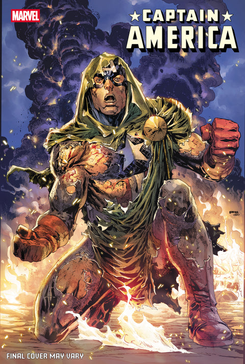 Captain America, Vol. 12 8 Comic Ken Lashley Doom Homage Variant Marvel Comics 2026