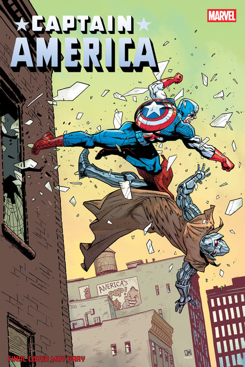 Captain America, Vol. 12 10 Comic Justin Mason Incentive Variant (1:25) Marvel Comics 2026