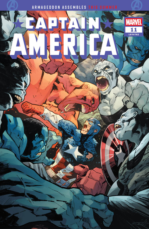 Captain America, Vol. 12 11 Comic Valerio Schiti Marvel Comics 2026