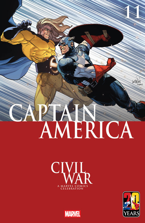 Captain America, Vol. 12 11 Comic Leinil Yu Civil War Celebration Variant Marvel Comics 2026